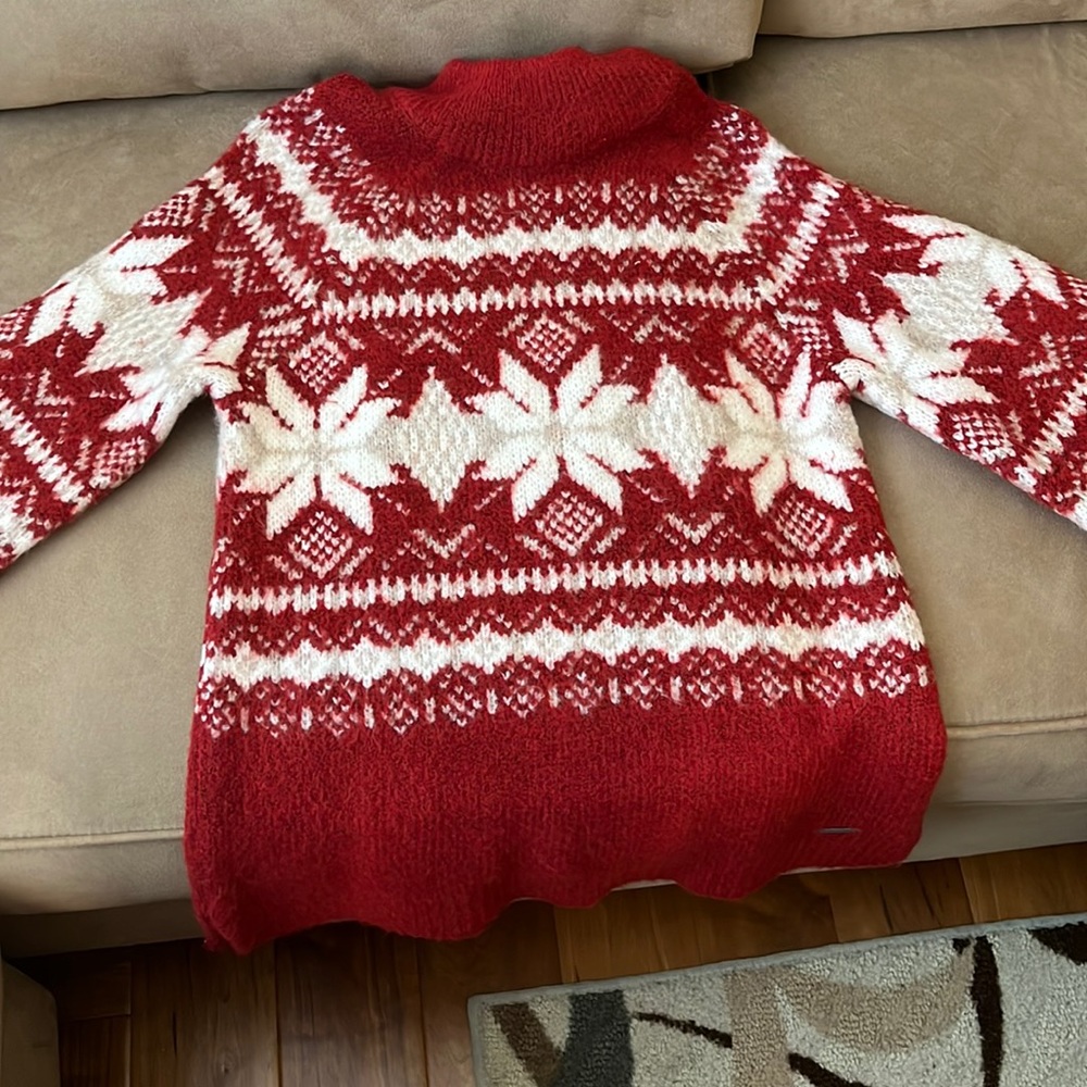 Abercrombie and Fitch Christmas looking Turtleneck